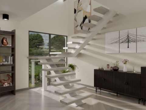 Escalier tournant ou avec palier : Lequel choisir pour votre intérieur ?