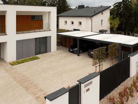 Carport moderne au Luxembourg : une extension élégante et fonctionnelle de votre habitation