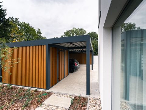 Carport avec rangement au Luxembourg : optimiser votre espace extérieur