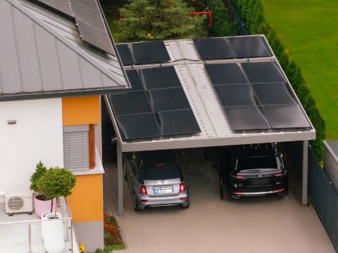 Carport solaire au Luxembourg : produire votre propre énergie tout en protégeant votre véhicule