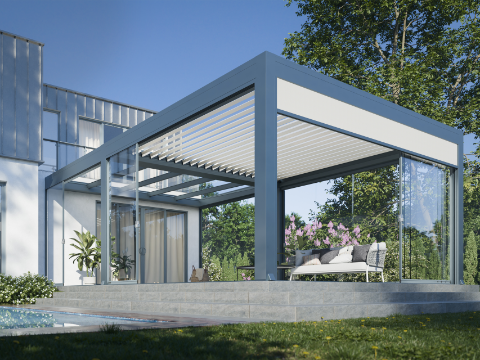 Faut-il une autorisation pour une pergola bioclimatique au Luxembourg?