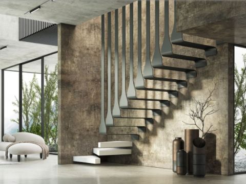 Escaliers métalliques d’intérieur : avantages et inconvénients