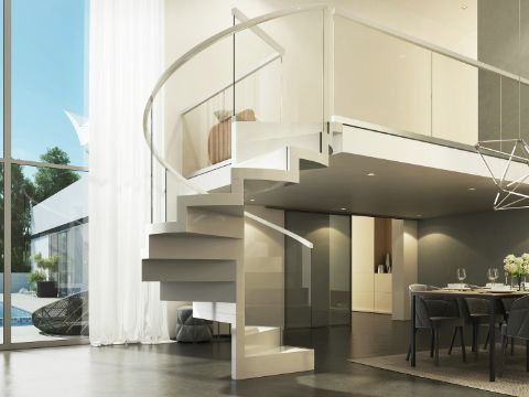 Escalier intérieur : Hélicoïdal ou Colimaçon – Quel design choisir ?