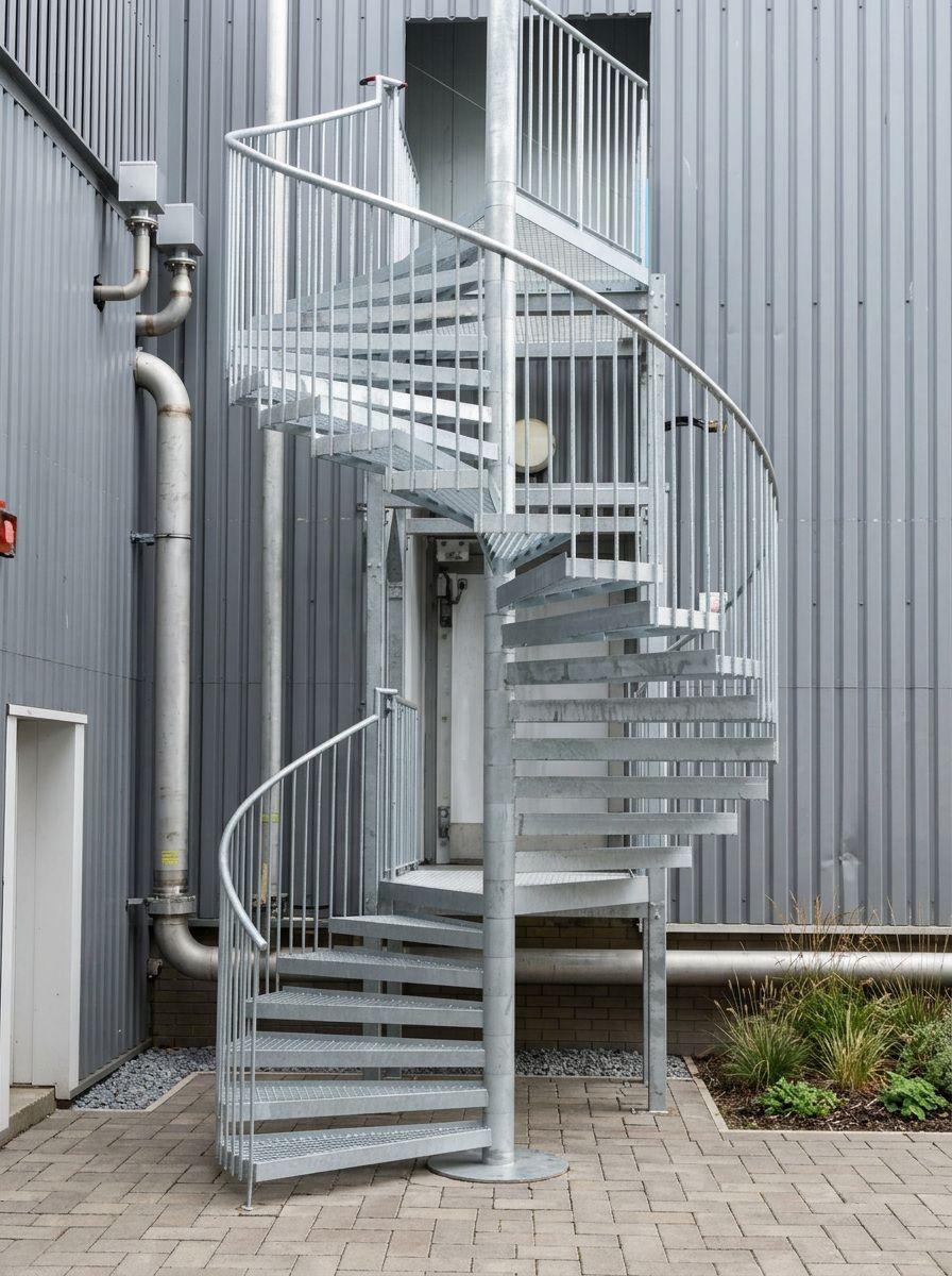 Escaliers extérieurs — réalisation 10