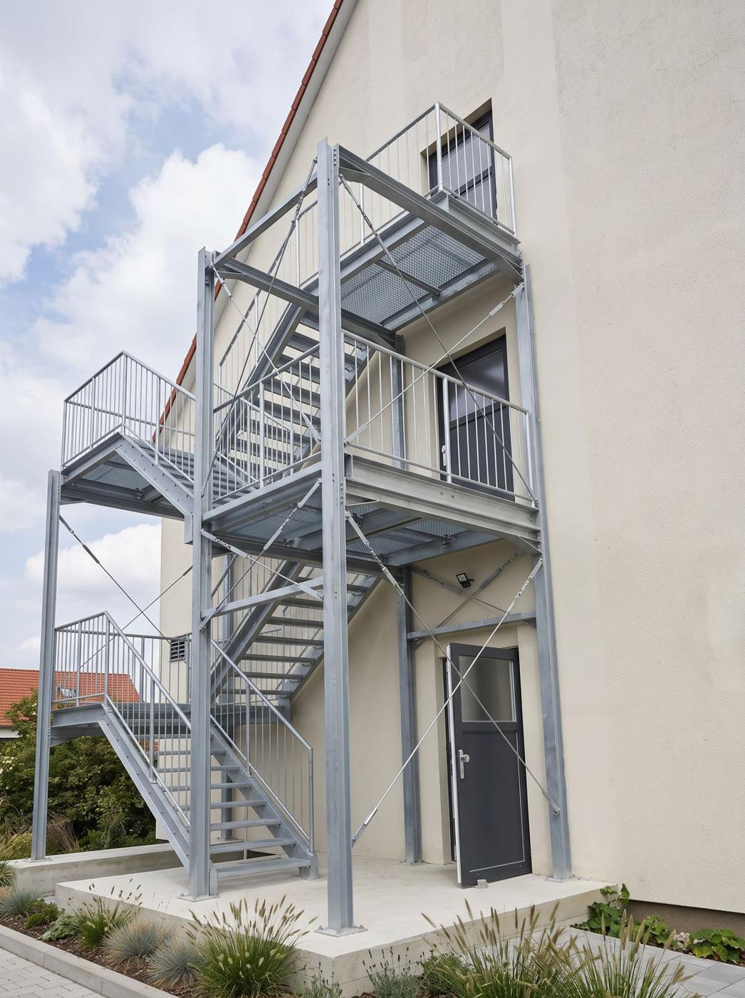 Escaliers extérieurs — réalisation 11