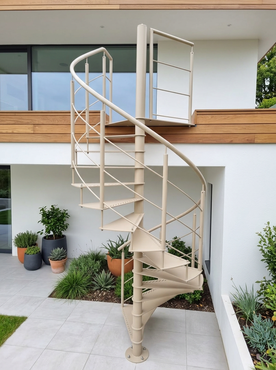 Escaliers extérieurs — réalisation 8