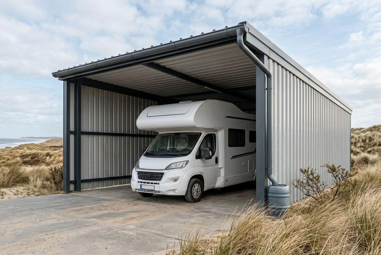 Carports mobile-home & caravane — réalisation 7
