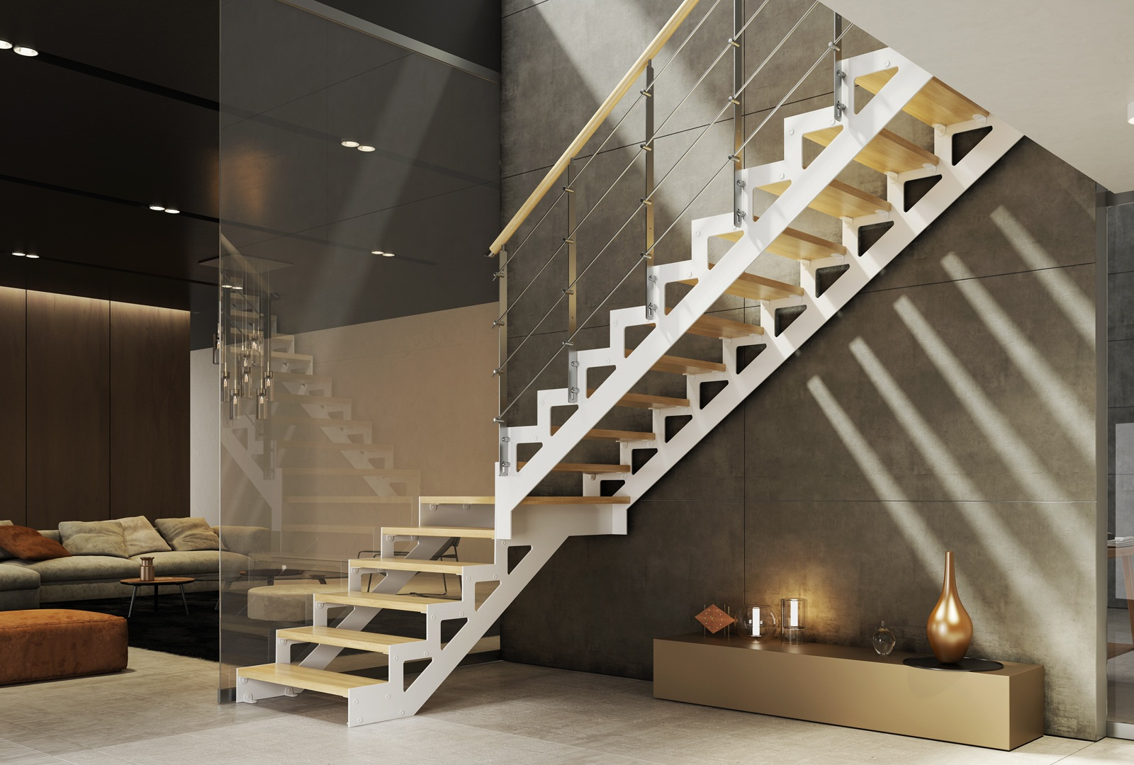 Modèle d'escalier Clara