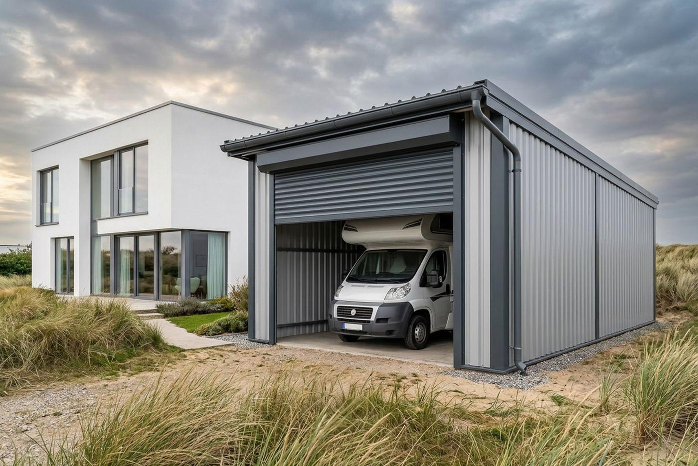 Carports mobile-home & caravane — réalisation 10