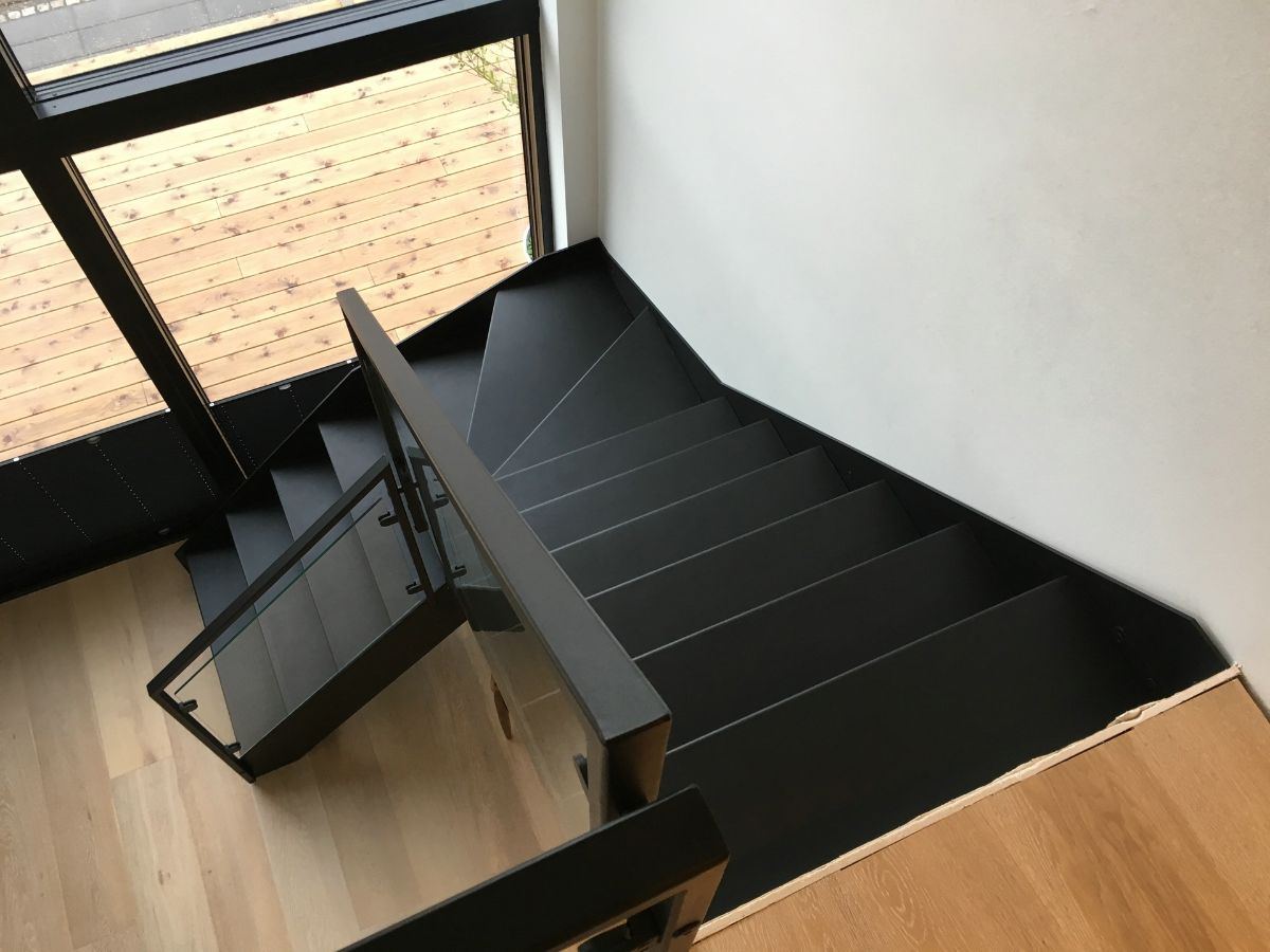 Escaliers en métal — réalisation 7