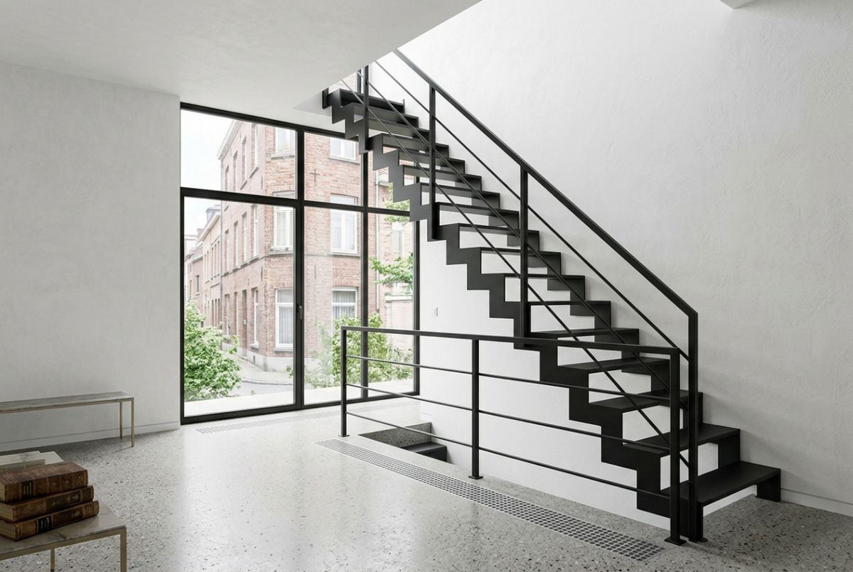 Escaliers en métal — réalisation 4