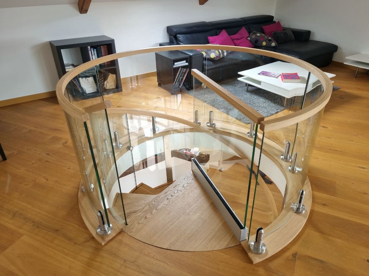 Escaliers en bois — réalisation 10