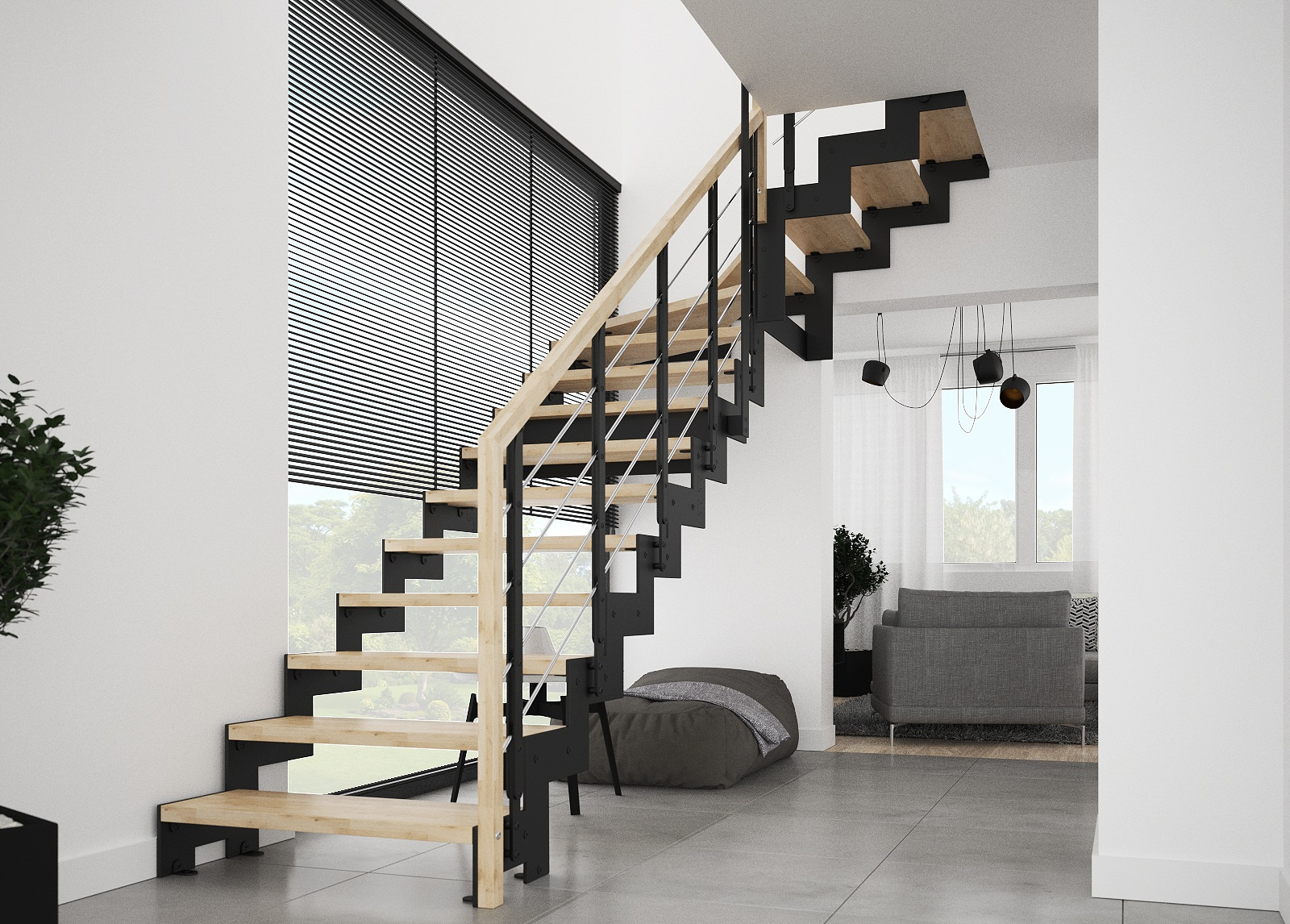 Modèle d'escalier Novara