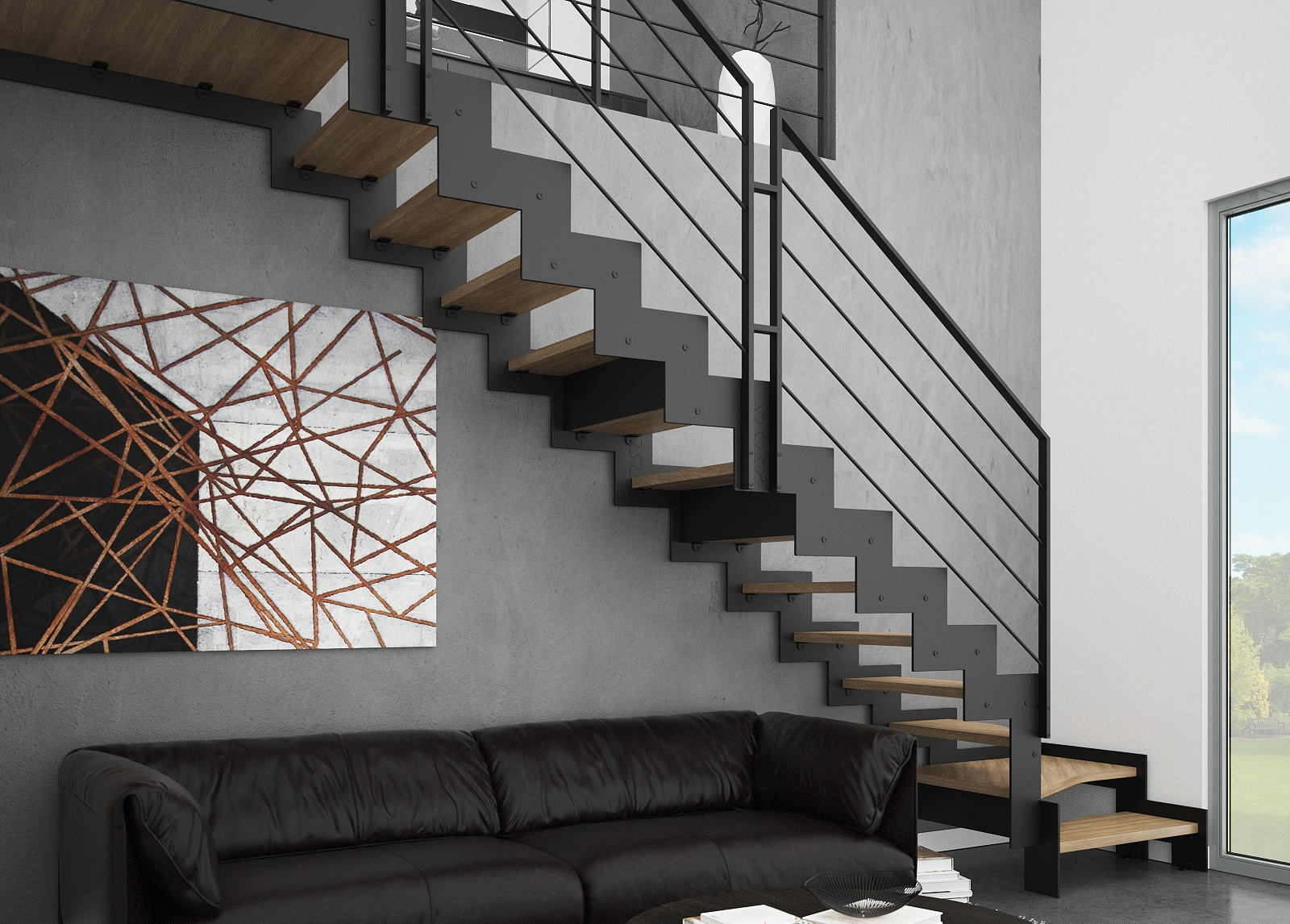 Modèle d'escalier Sonara