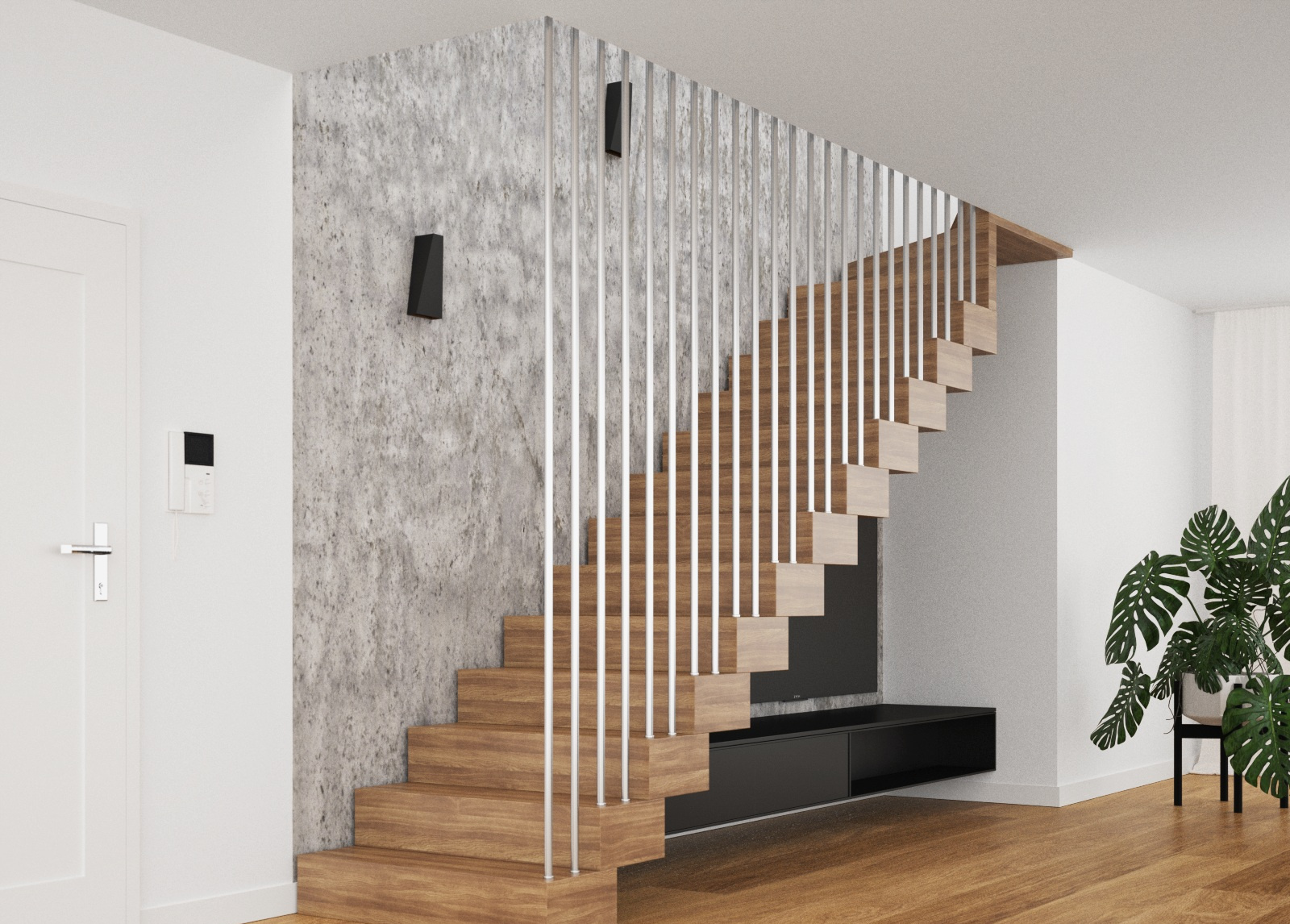 Modèle d'escalier Forta