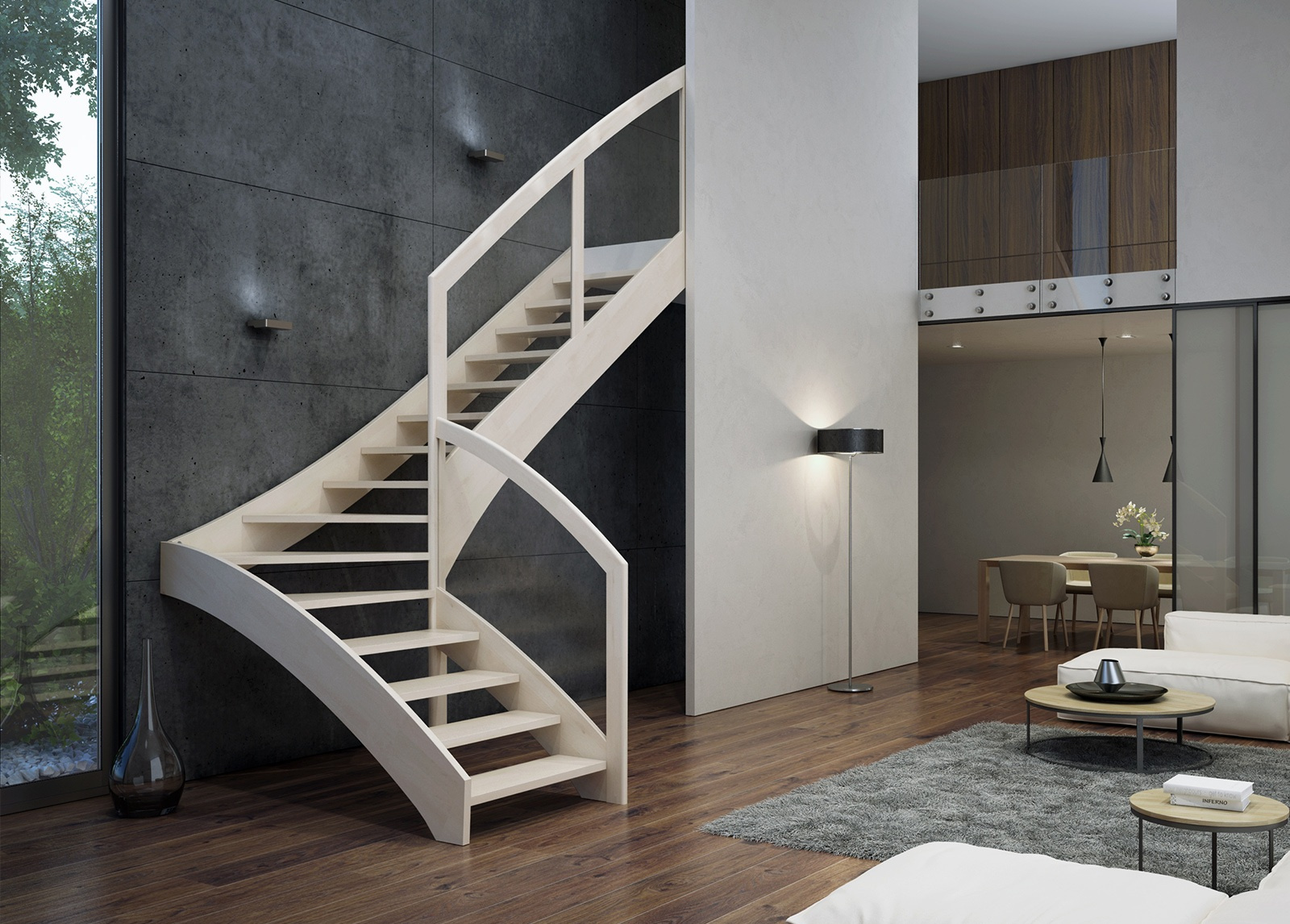 Modèle d'escalier Velocia