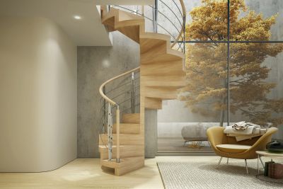 Wanneer kiezen voor een wenteltrap in uw interieur?