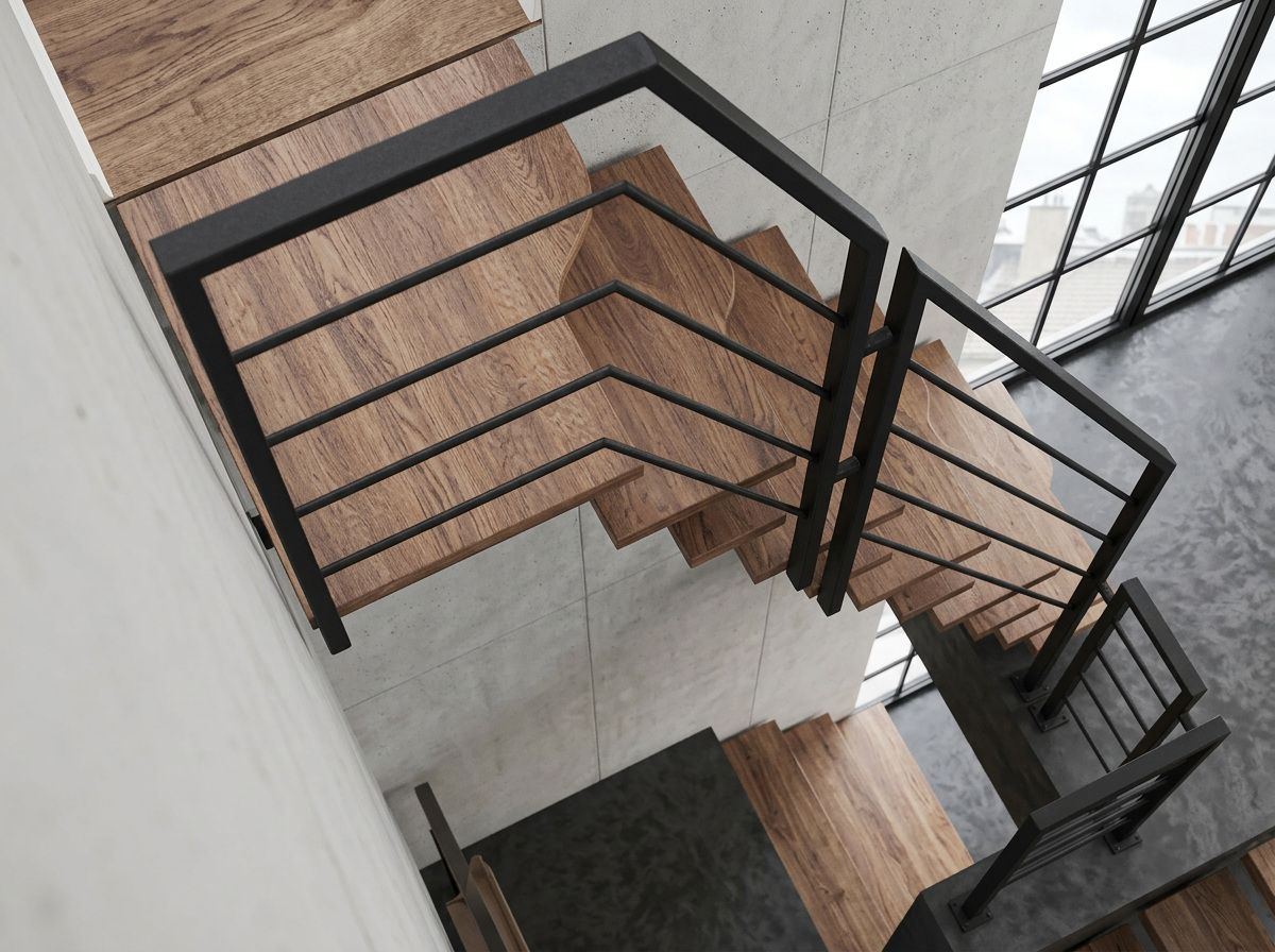 Escaliers pour petits espaces — réalisation 6