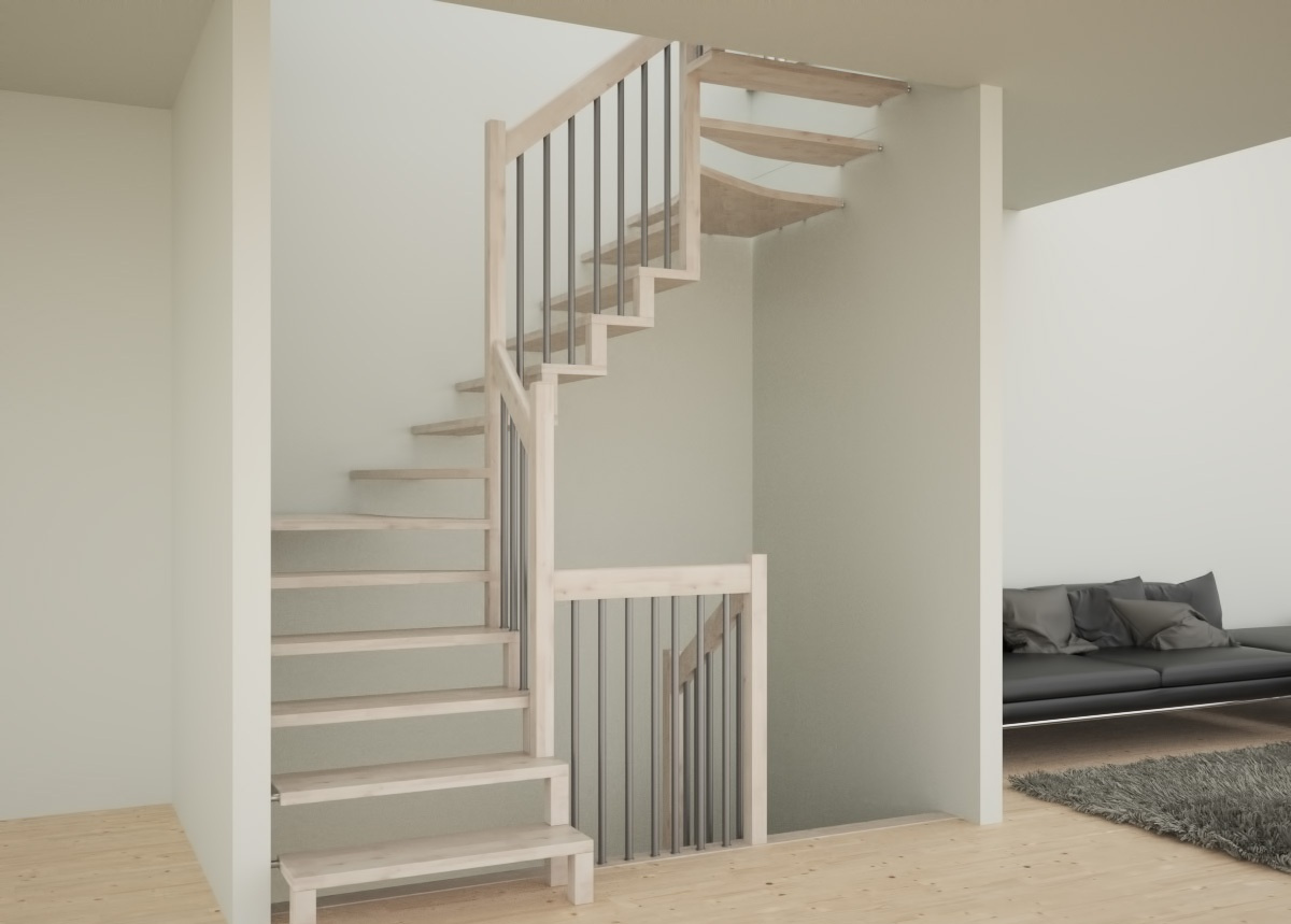 Modèle d'escalier Puro