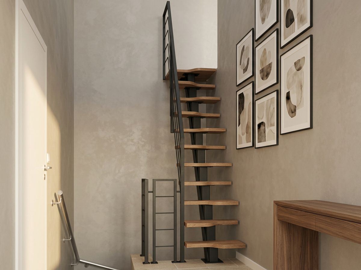 Escaliers pour petits espaces — réalisation 3