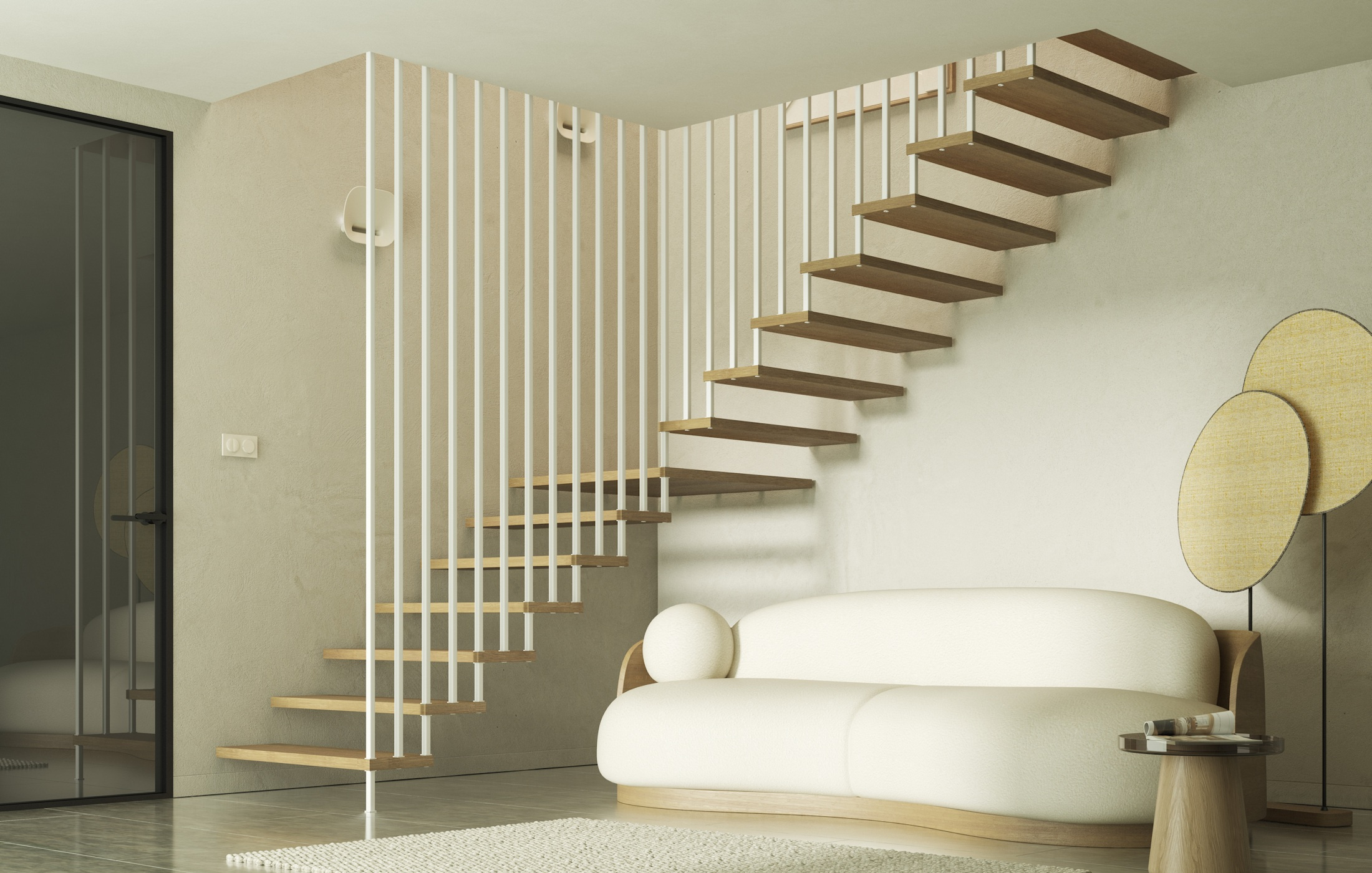 Modèle d'escalier Volare Legno