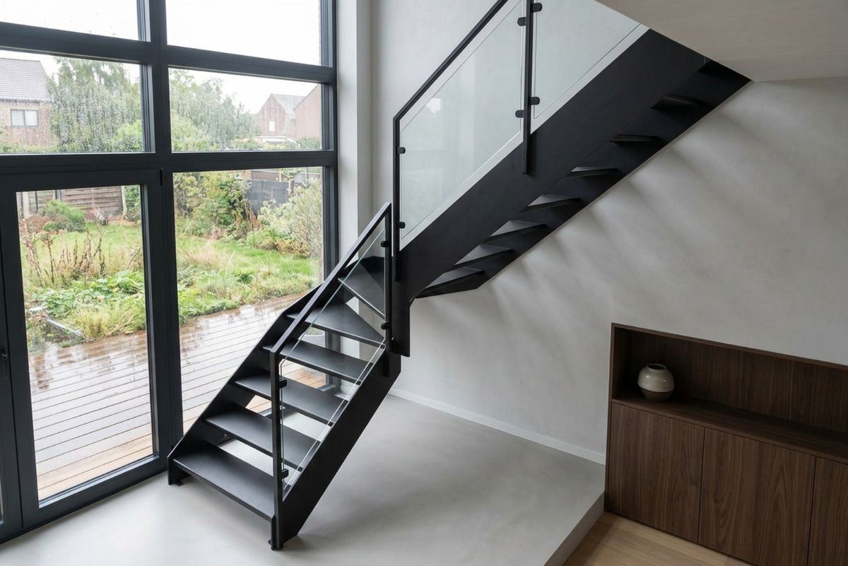 Escaliers en métal — réalisation 3