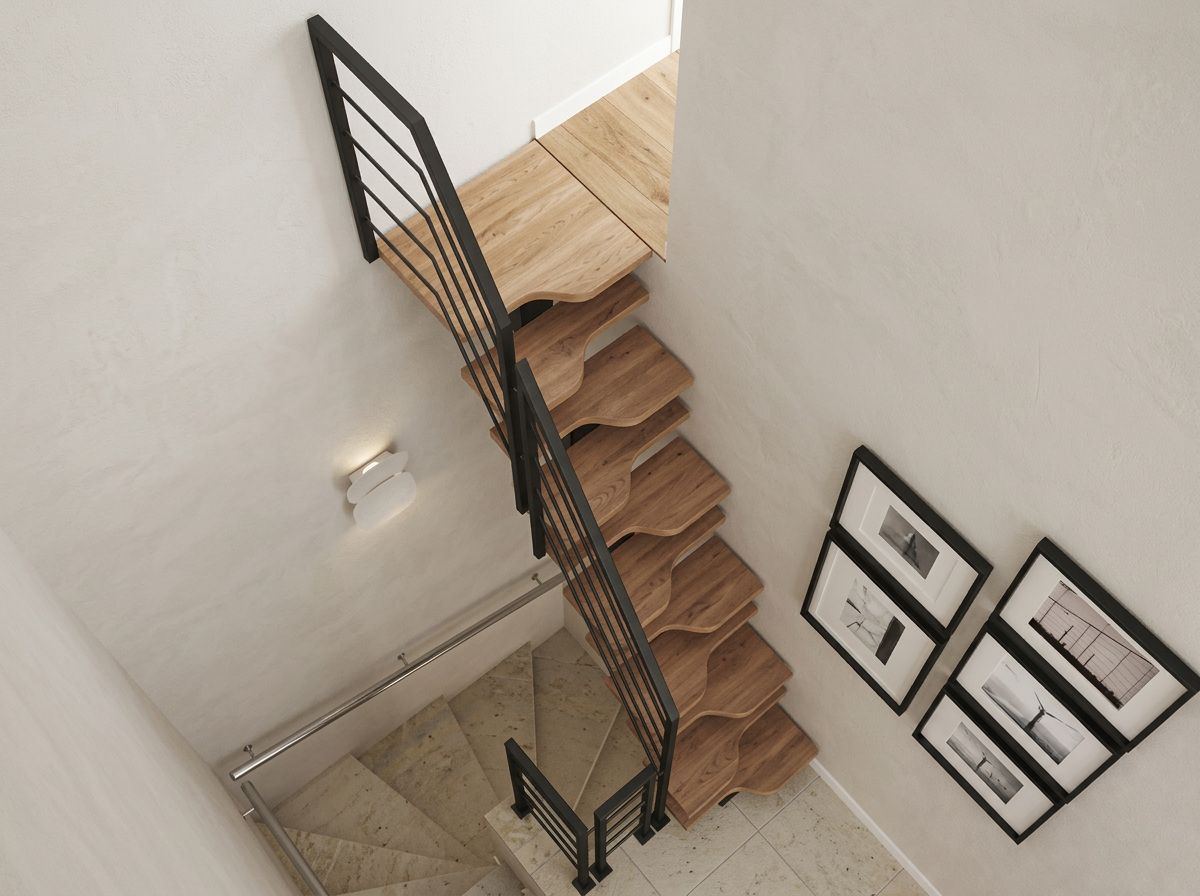 Escaliers pour petits espaces — réalisation 5